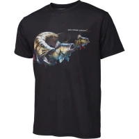 TRICOU SAVAGE GEAR CANNIBAL BLACK MAR. M