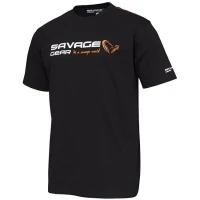TRICOU SAVAGE GEAR  SIGNATURE LOGO BLACK INK MAR.M