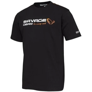 TRICOU SAVAGE GEAR  SIGNATURE LOGO BLACK INK MAR.S