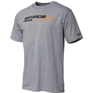 TRICOU SAVAGE GEAR  SIGNATURE LOGO GREY MELANGE MAR.M