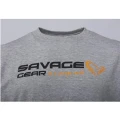 TRICOU SAVAGE GEAR  SIGNATURE LOGO GREY MELANGE MAR.XL