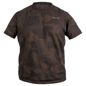 Tricou Avid Carp Distortion Camo T-Shirt M