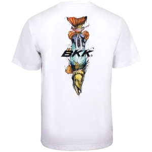 Tricou BKK Casual Brand Value Pike, White, Marime 2XL