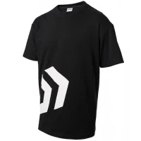 Tricou Daiwa Angler Negru Alb, Marime Xl