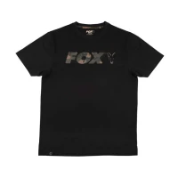 Tricou Fox Black Camo Chest Print T-Shirt, Marime S