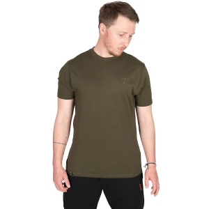 Tricou Fox Khaki Large Print T-Shirt, Marime M