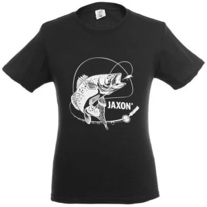 Tricou Jaxon Zander Negru, Marime 2XL