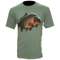 Tricou Zfish Carp T-shirt, Olive Green, Marimea Xxl
