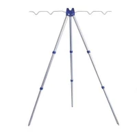 Tripod Fl Telescopic Reglabil Cu 4 Posturi Rabatabil Albastru