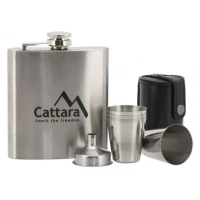Set Cattara Butelca Cu 4 Pahare Tt13625, 175ml, 9.5x11.5x2.2cm