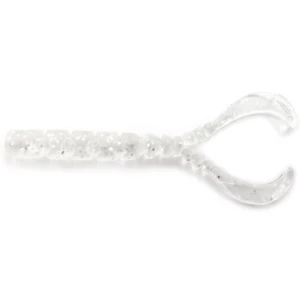 Grub Mustad Aji Micro Chiki Clear Silver Glitter, 4.3cm, 12+1buc/pac