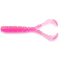 Grub Mustad Aji Micro Chiki UV Clear Pink, 4.3cm, 12+1buc/pac