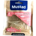 Grub Mustad Aji Micro Vierme Naf Clear Rainbow Glitter 5cm 10buc/plic