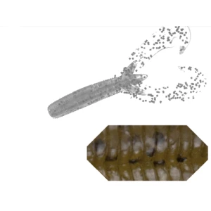 GRUB COLMIC X35 DOUBLE CLAW 3.5" 8.9cm GREEN PUMKIN