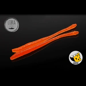 NALUCA LIBRA DYING WORM 70MM 011 Cheese Hot Orange 15buc/plic