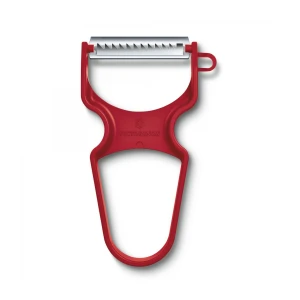 Curatator Legume Victorinox Rapid, Maner ABS Plastic, Julienne, Rosu