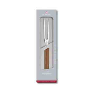 Furca De Gatit Victorinox Swiss Modern Carving Fork, 15cm, Lemn, Maro