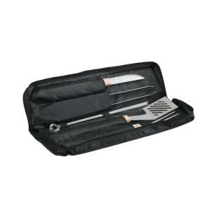 Set Campingaz ustensile pentru gratar in geanta din material textil 