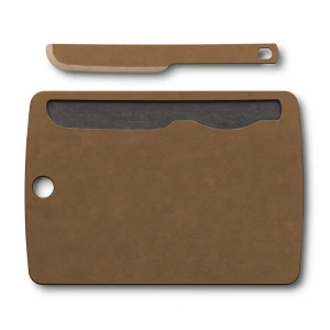 Set Tocator si Cutit Lemn Victorinox Pentru Sandwich, 255x18x1cm, Maro