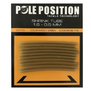 Tub Termocontractabil Pole Position Weedy Green, 1.6mm, 10buc