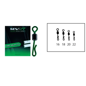 VARTEJ CU AGRAFA MAVER MV-R FAST CHANGE SWIVEL NR.18 Dual Color 10/plic