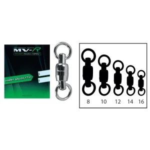 VARTEJ CU RULMENT MAVER MONSTER STEEL Nr.8 300kg 10BUC/PLIC  