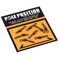 Vartej Rapid Gamakatsu Pole Position Sleeve Protect Swivel, Nr.8, 10buc/pac