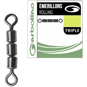 Vartej Rolling Garbolino Streamline Micro Triplu, Nr.14, 7buc/pac