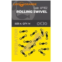 Vartej Rolling Orange No.4, 14buc/pac
