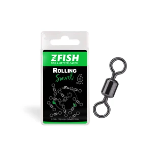 Vartej ZFISH Rolling Swivel, Nr 8, 28Kg, 10 Buc/Plic