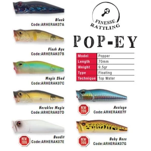 POPPER COLMIC HERAKLES POP-EY 7cm 9.5gr Bandit
