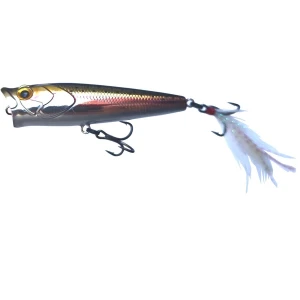 VOBLER  MUSTAD BURPY POPPER, 6,5CM/6,3G, RAINBOW
