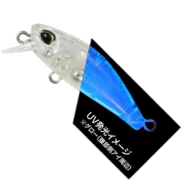 Vobler Duo Tetra Works Toto Fat 35f, Ccc0076 Uv Silver, 3.5cm, 1.8g