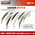 Vobler HMKL Zagger 50 F1-R, 5cm, 1.4g, Burst Pink