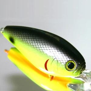 Vobler Hide Up HU-200 F, 10 Black Back Chart, 5.8cm, 15.4g