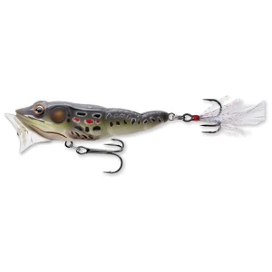 Vobler Live Target Frog Propper, Brown / Black, 6.5cm, 7g