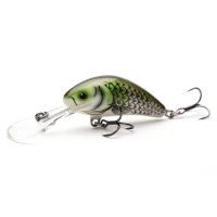 Vobler Salmo Hornet Floating 5cm 7g Olive Hot Spot