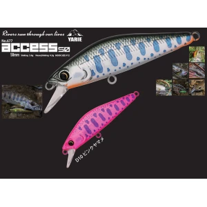 VOBLER YARIE JESPA 677 ACCES S 5CM 3.6G D10 PINK YAMAME