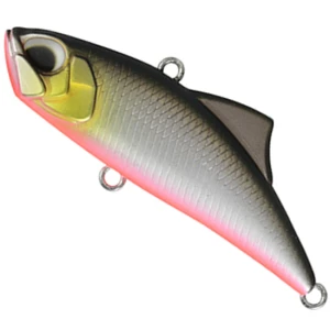 Vobler DUO Spearhead Ryuki Vib 45, ASA4082 Mat Black Back RB, 4.5cm, 5.3g