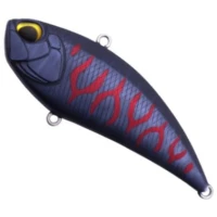Vobler Duo Realis Vibration 68 Apex Tune, Mat Black Tiger Ii, 6.8cm, 14.3g