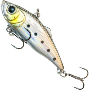 Vobler Fast Striker Sinking Atraktus ASP Vibe, Silver Black, 6.2cm, 10.4g, 1buc/pac