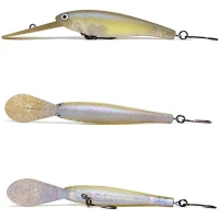 Vobler Hmkl Shad Sinking Area, Natural Olive, 5.9g, 6.5cm