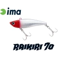 Vobler IMA Raikiri Vibration 70, 001 Red Head, 7.0cm, 15.0g