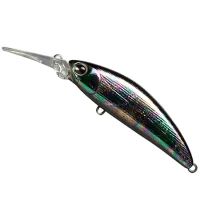 Vobler Ima Sukari 50ss Deep, 114 Titanium Black, 5.0cm, 5.0g
