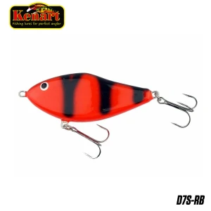 Vobler Kenart Dancer Red Black Sinking 7cm 22g
