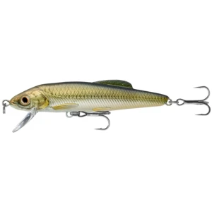 Vobler Live Target Minnow Finesse Jerkbait, Silver Pumpkin, 7.5cm, 7g